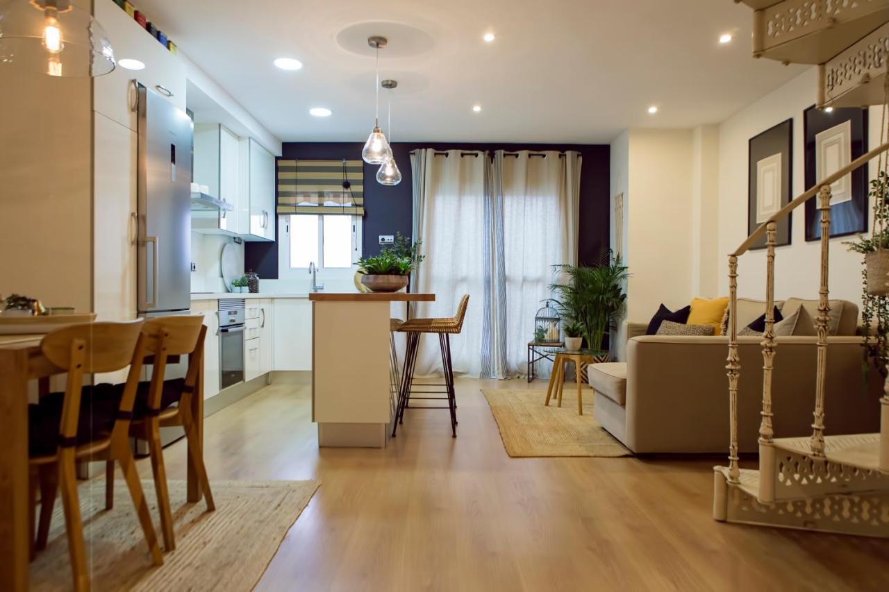 דירות Sol Y Malaga - Designer Duplex Con Terraza Y Parking מראה חיצוני תמונה